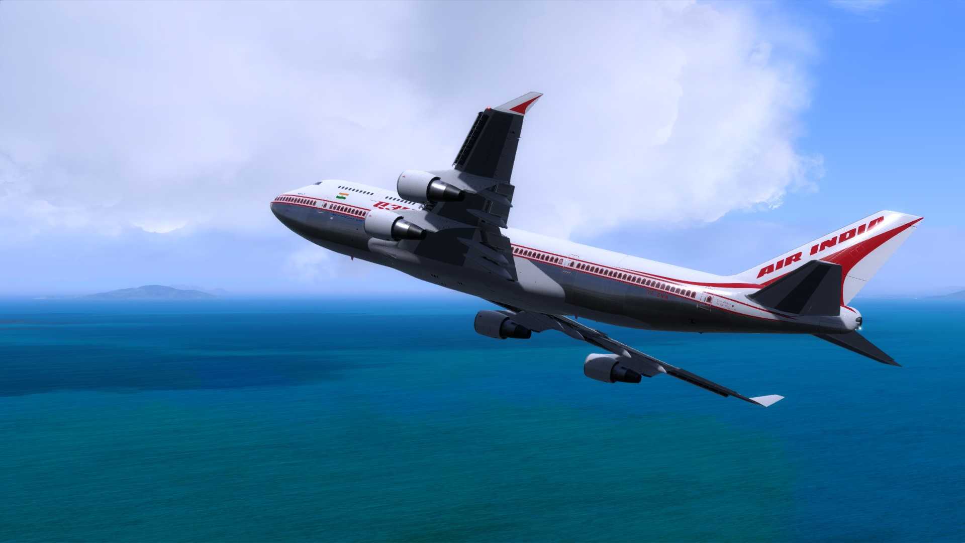 印度航空747-400-6363 