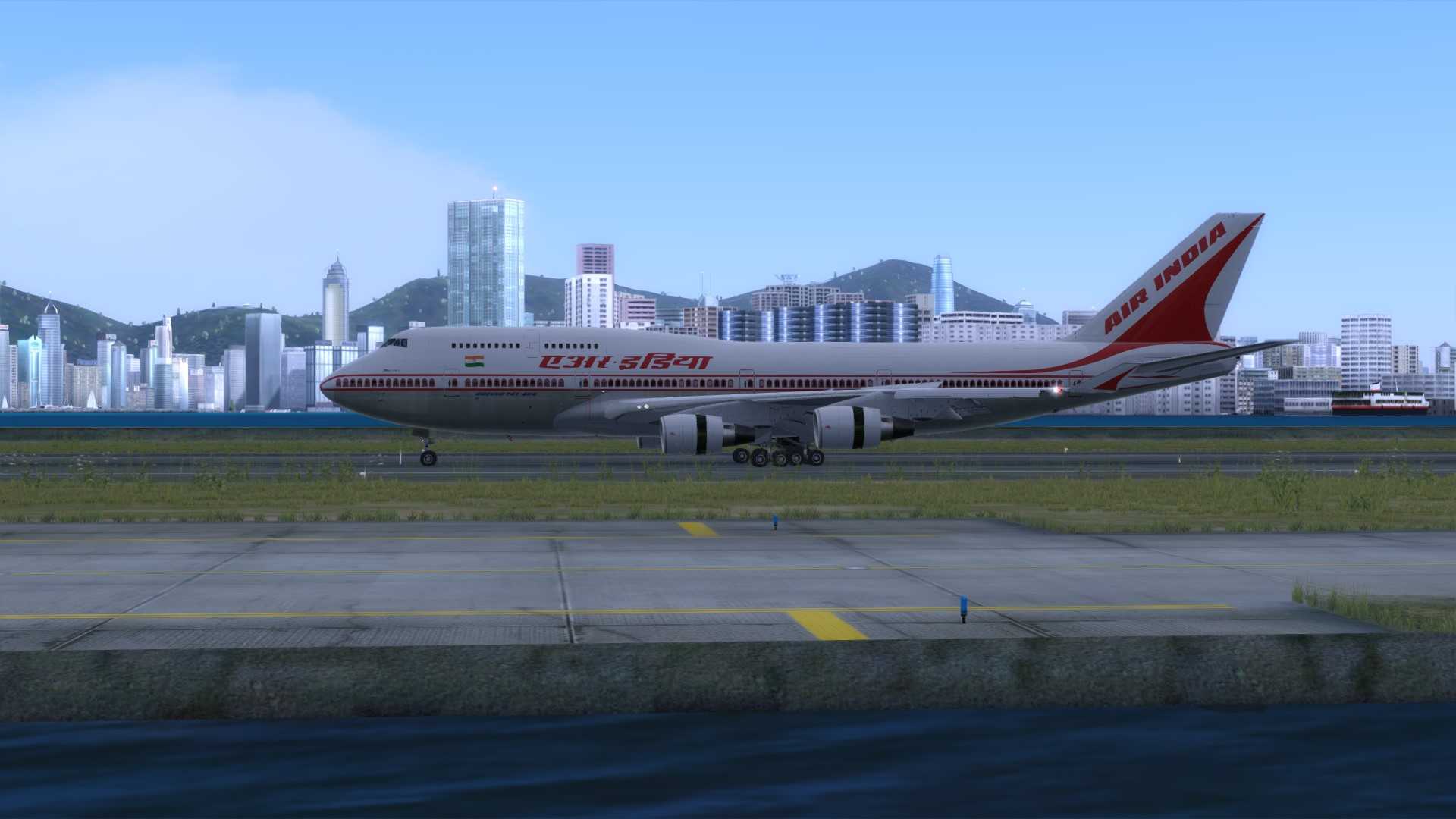 印度航空747-400-3237 