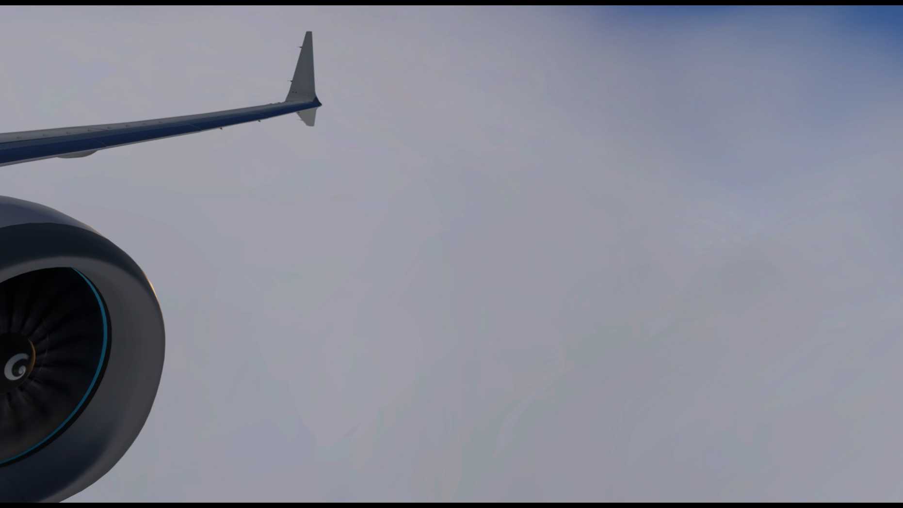 体积云+re调教后的X-Plane11-1400 