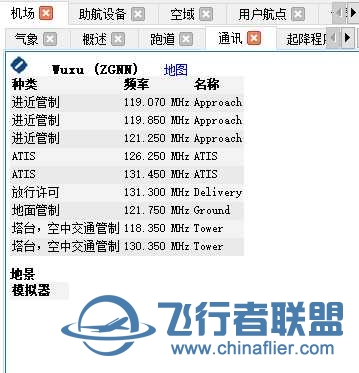 手动添加默认机场塔台频率-30 