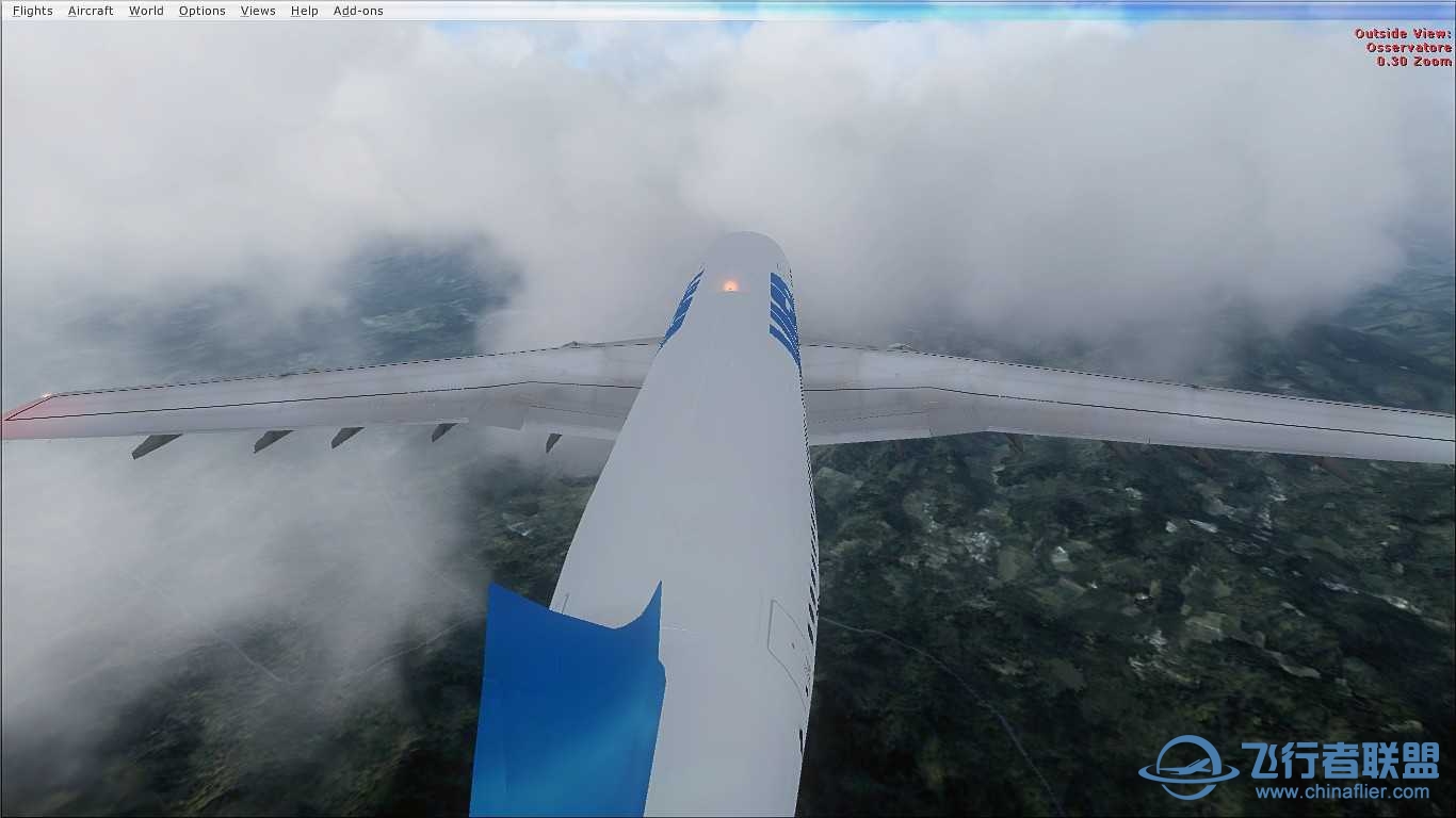 【微軟模擬飛行】 A300北京-上海航線飛行 這圖片不知道...-9553 
