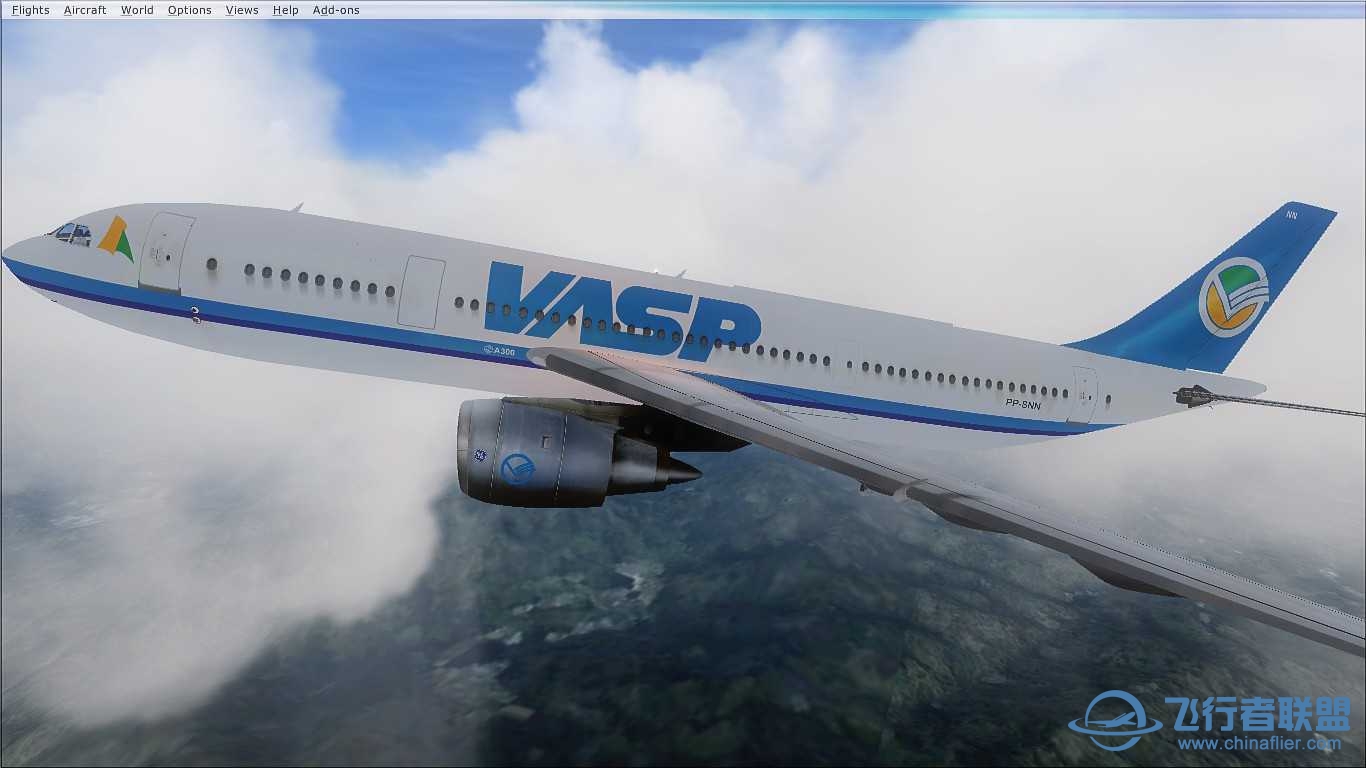 【微軟模擬飛行】 A300北京-上海航線飛行 這圖片不知道...-6698 
