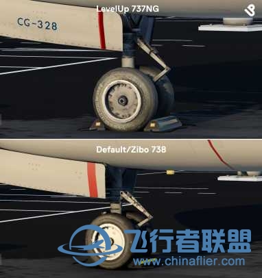 新一代免費軟體LevelUp737與zibo738簡單對比-5221 