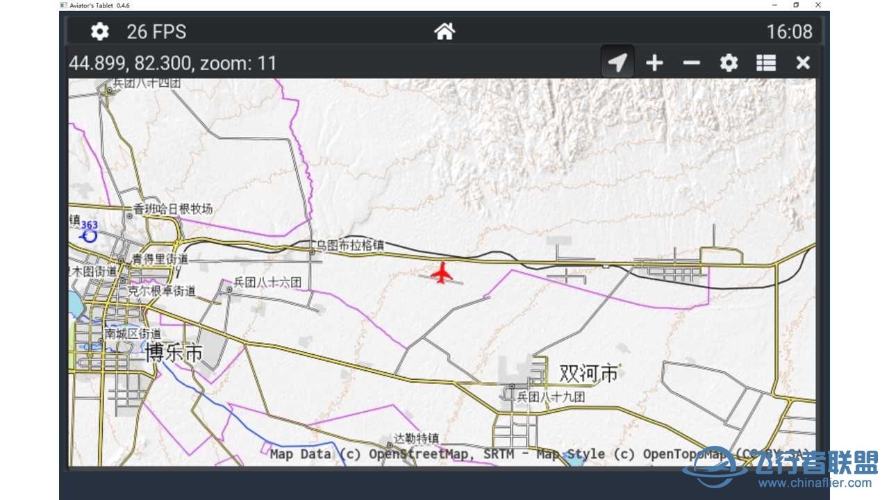 CNAIP机场 环中国飞行——更新至第四十一站——ZWYN 2 ZWBLta-1837 
