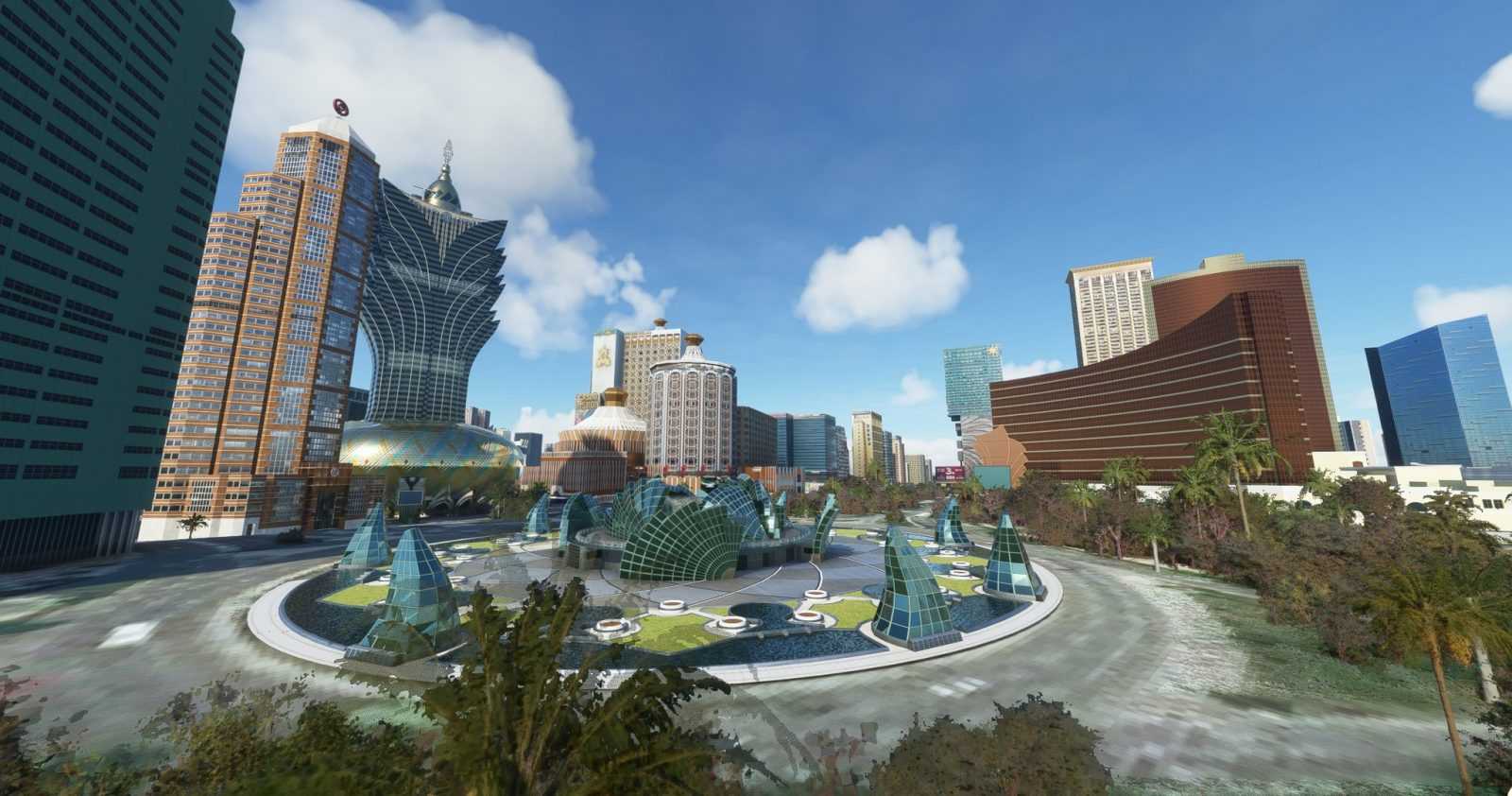 SamScene3D 发布 澳门城 和机场 MSFS-1627 