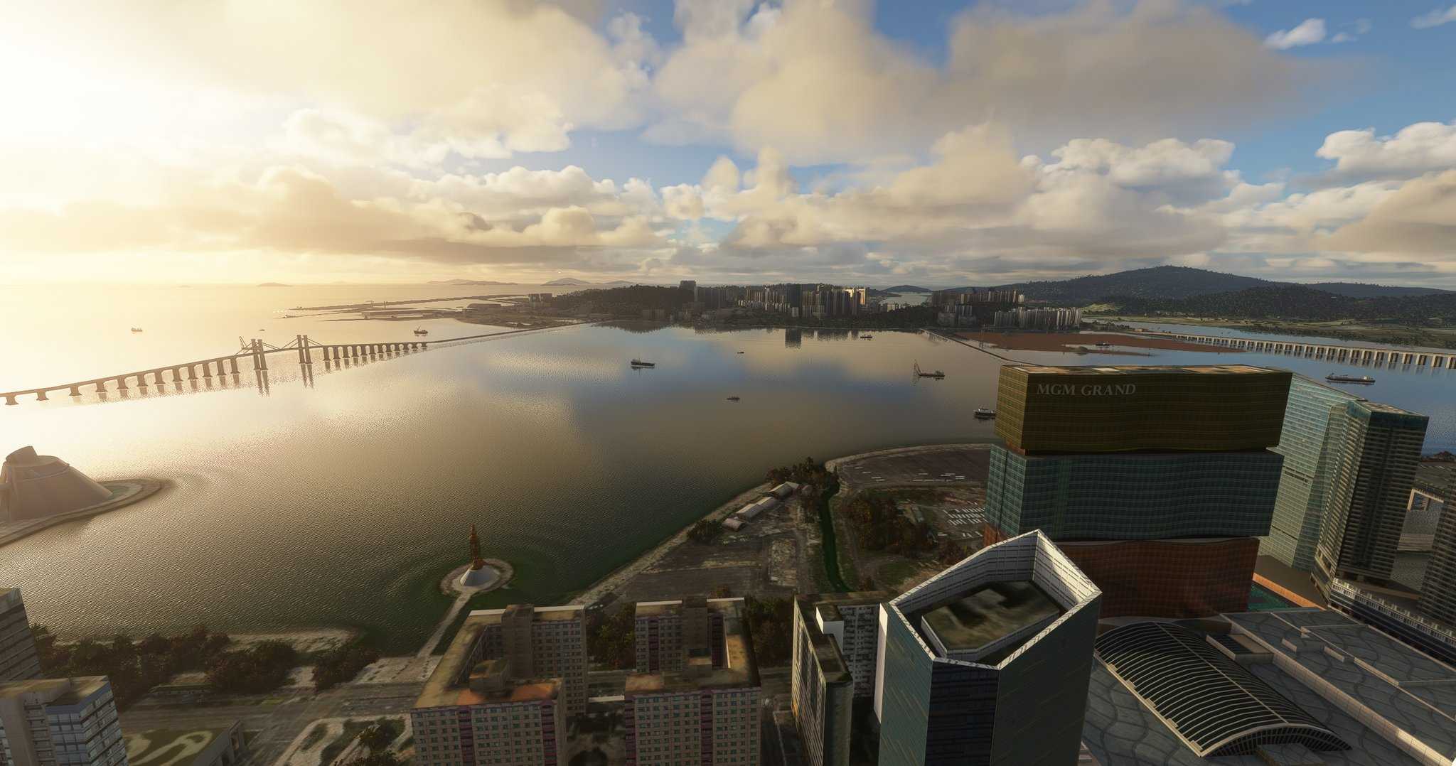 SamScene3D 发布 澳门城 和机场 MSFS-3094 