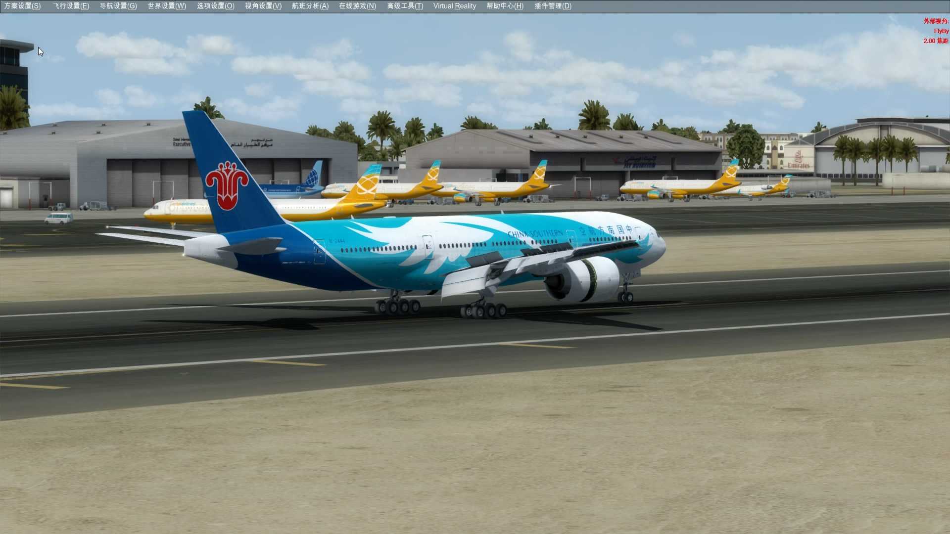 波音777迪拜降落-4699 