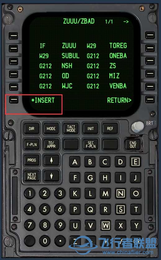 部分常规机型使用 Little NavMap 制作公司航路-1705 