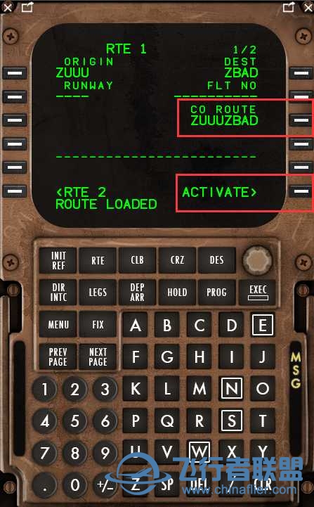 部分常规机型使用 Little NavMap 制作公司航路-5512 