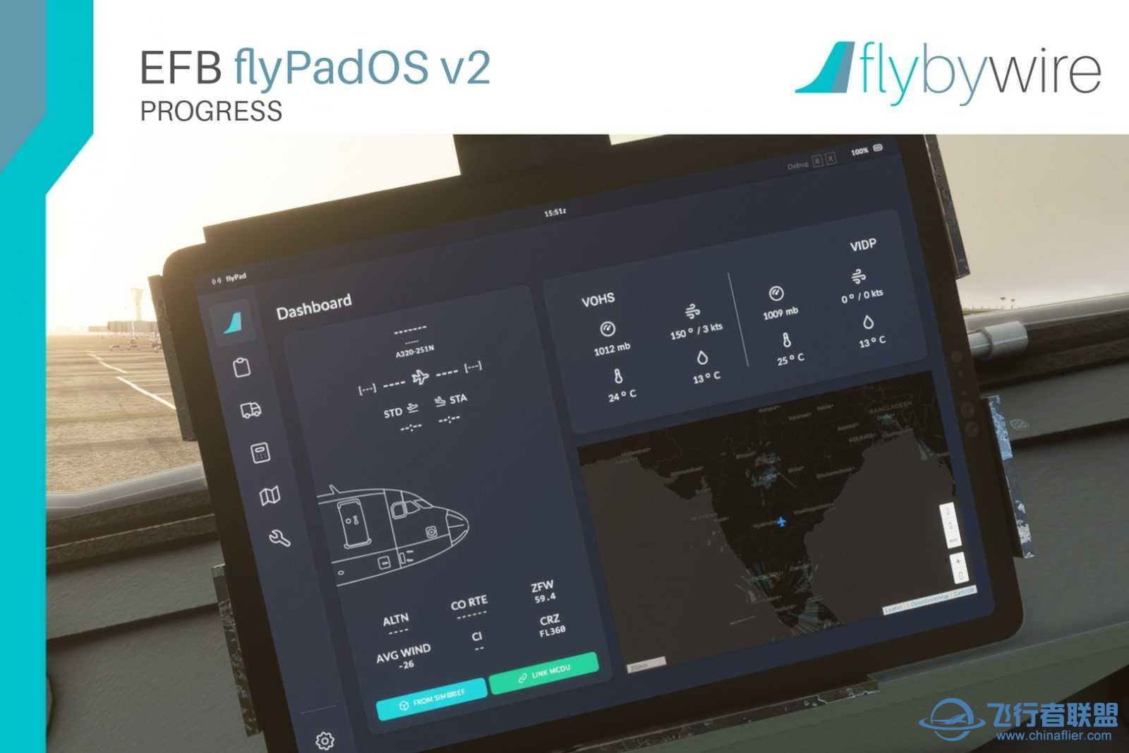 FlyByWire Simulations A380X Flypad os2-7450 