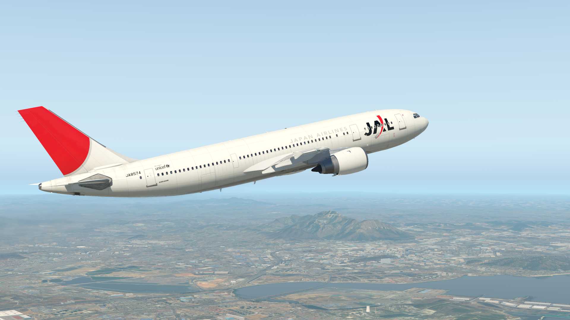 JAL A300 ZYTL-RJCC-8735 
