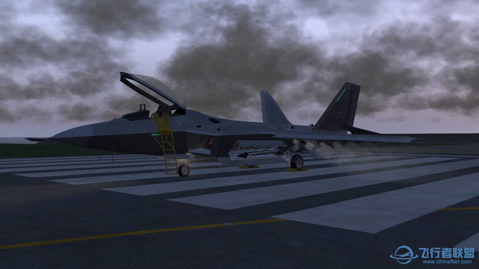 AOA Simulations 发布 F-22-6045 