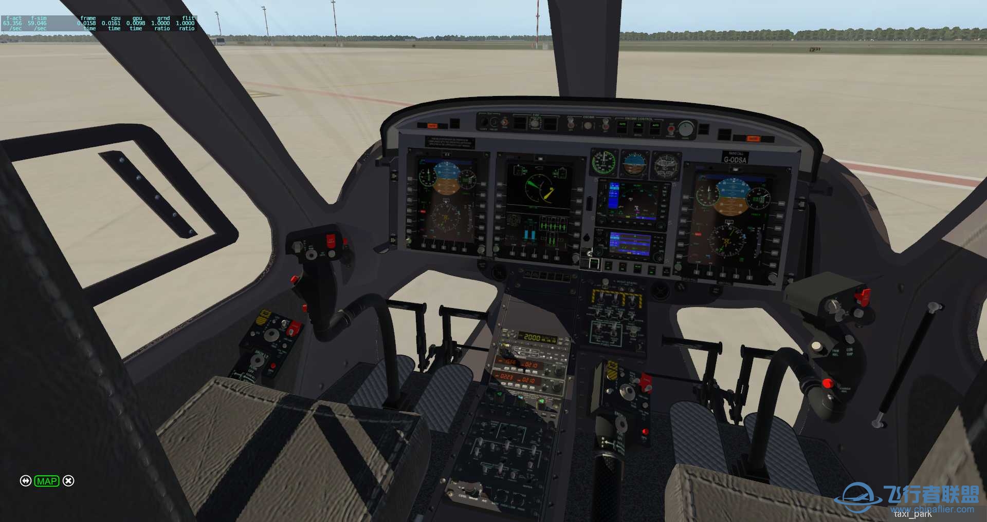 X-plane11的Bell429直升机有飞过的吗？-7055 