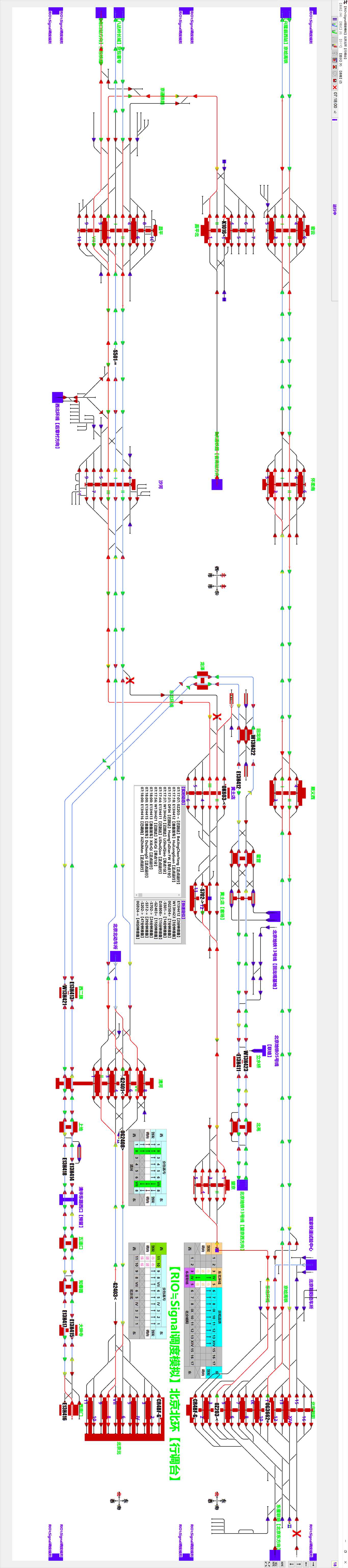 【RIO≒Signal调度模拟】北京北环【行调台】-2399 