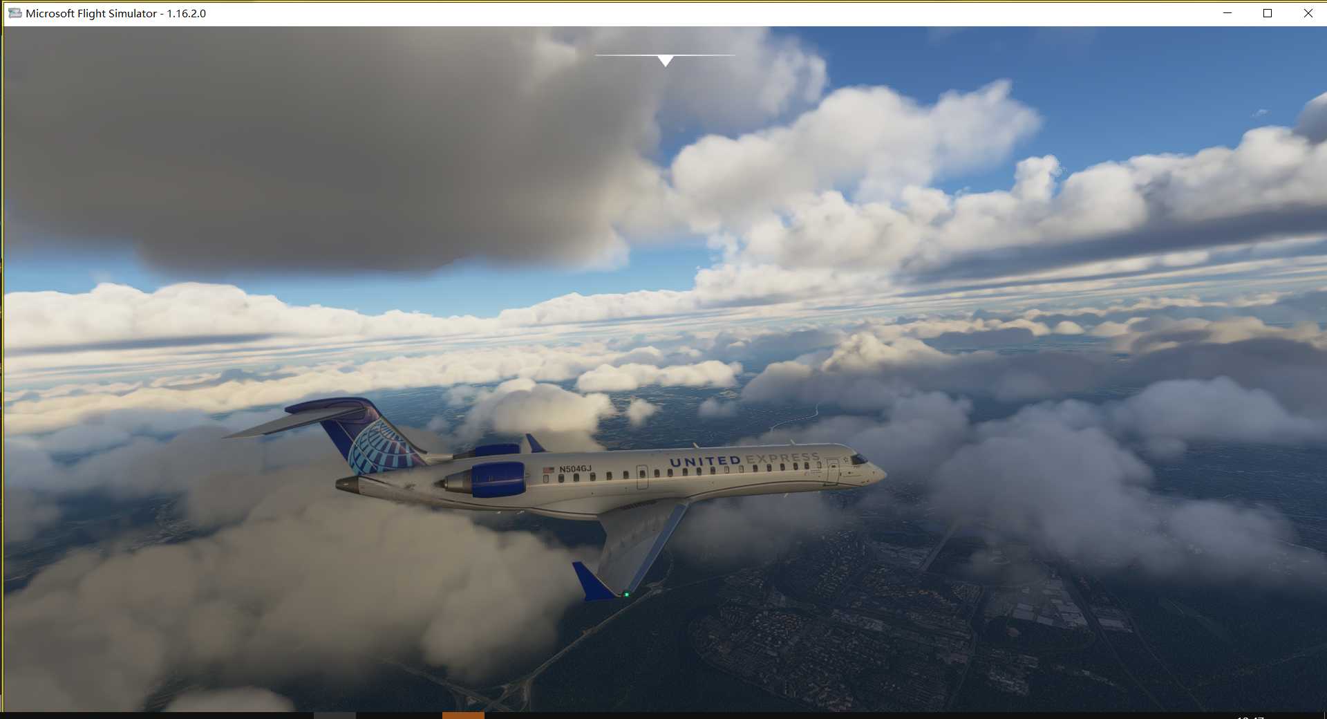 MSFS2020 CRJ5 UAL-752 