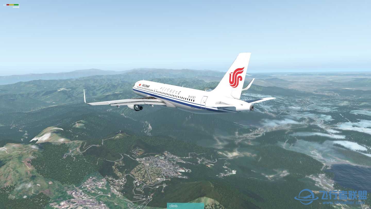 XP11 FF-A320 台湾松山RCSS机场 28跑道LDA 进近-768 