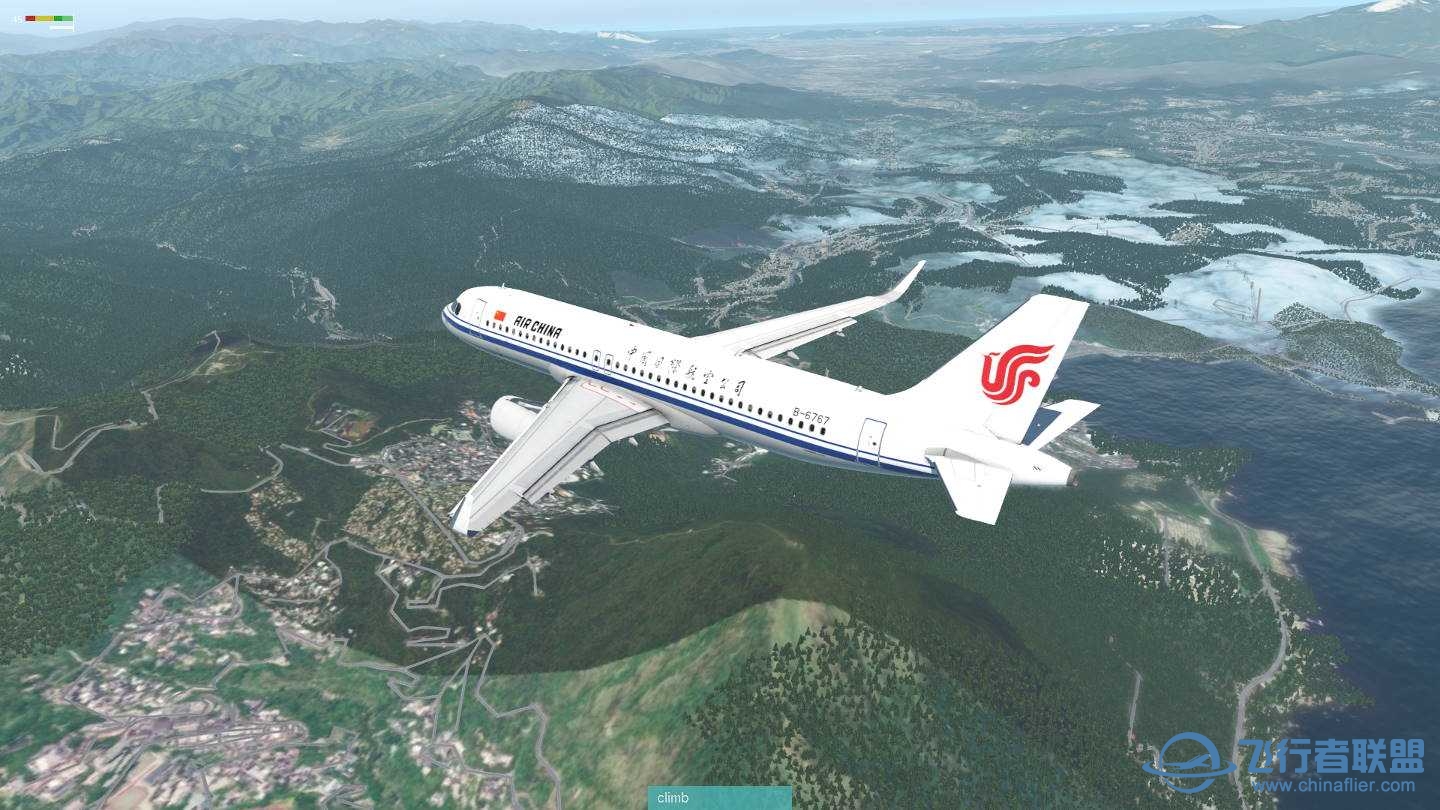 XP11 FF-A320 台湾松山RCSS机场 28跑道LDA 进近-6151 