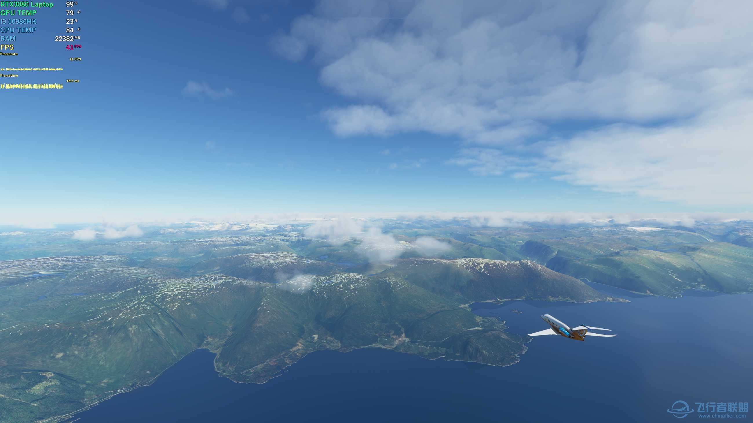 在模拟飞行2020中重游挪威-7713 