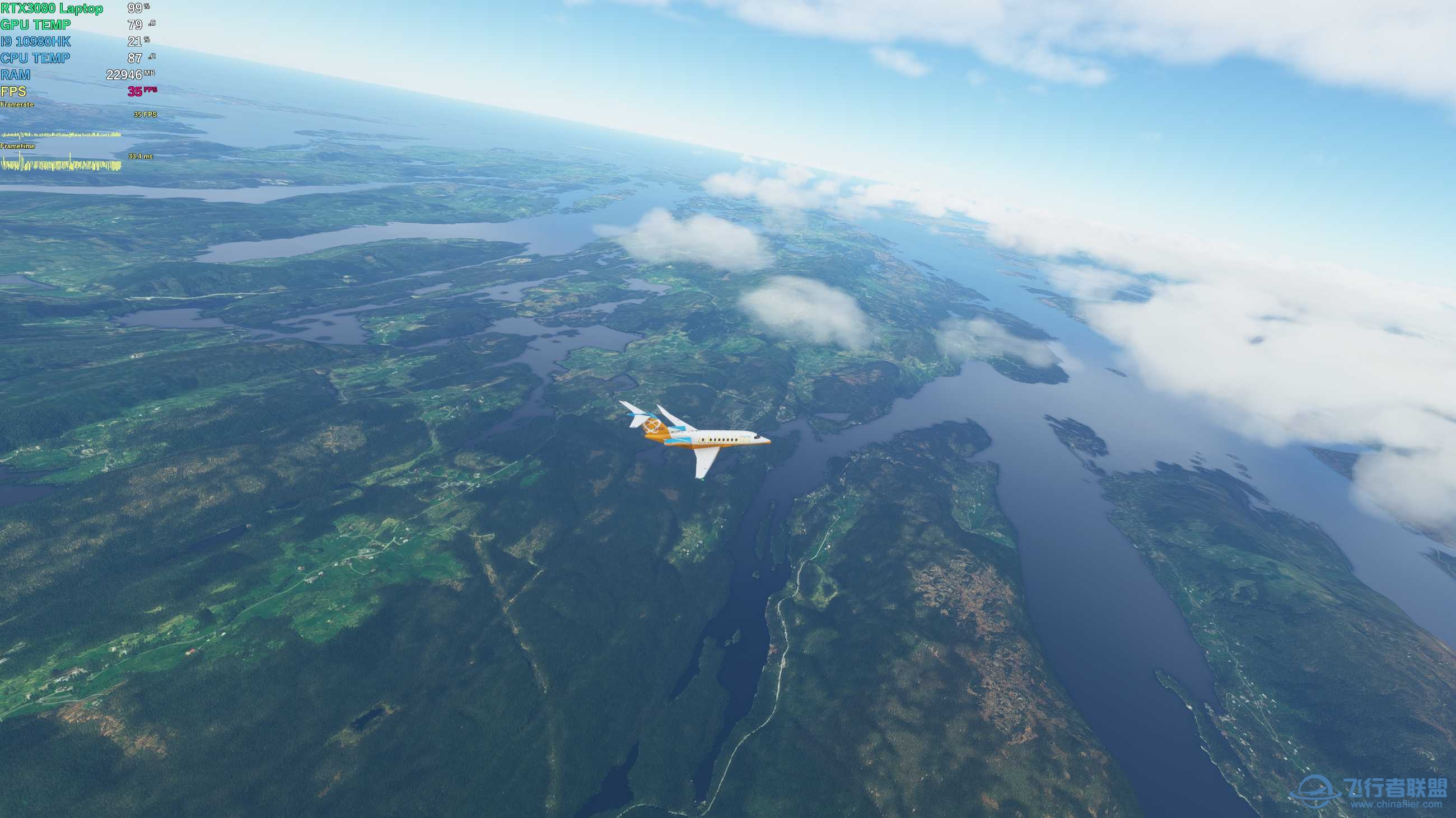 在模拟飞行2020中重游挪威-4074 