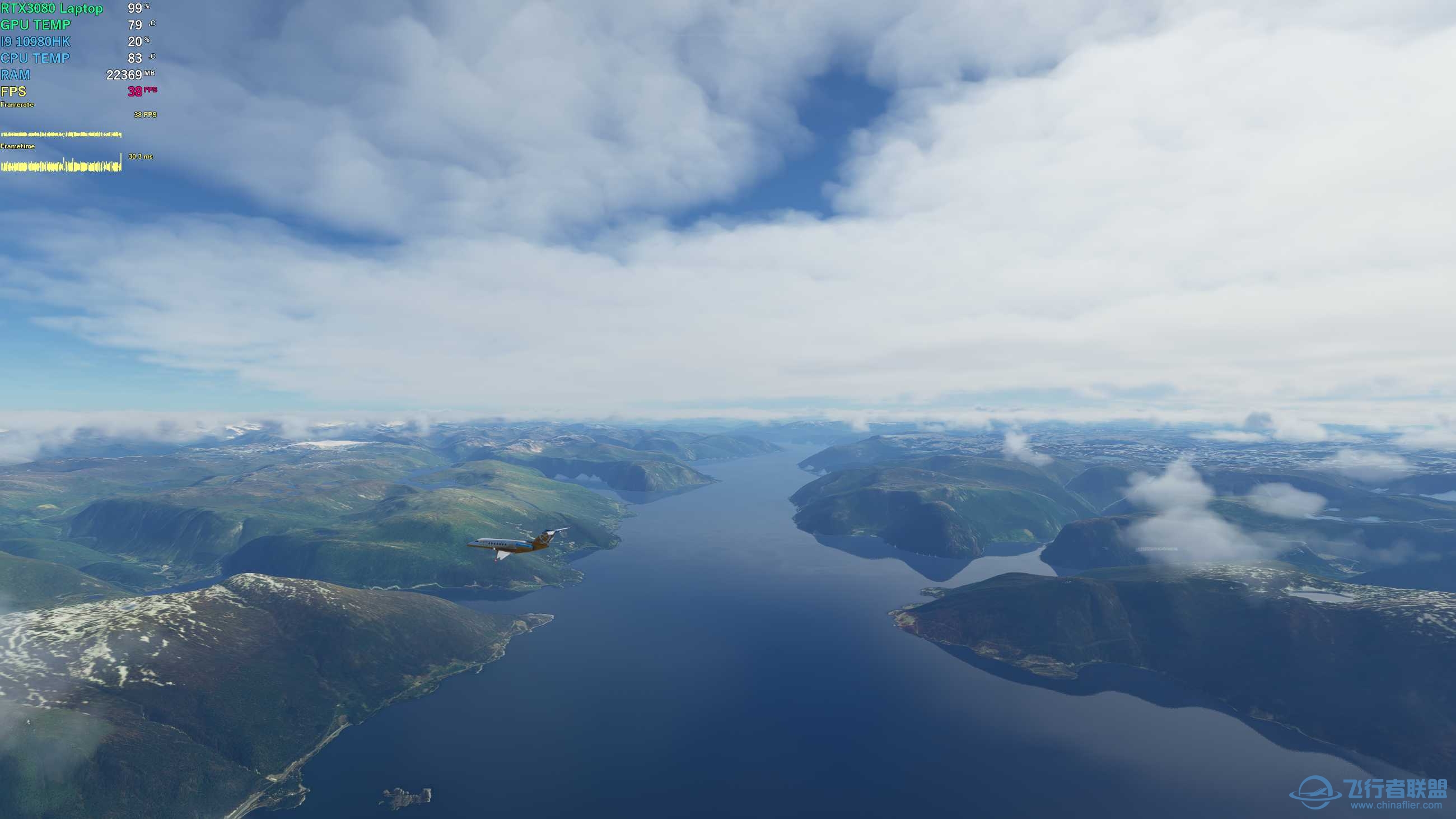 在模拟飞行2020中重游挪威-3395 