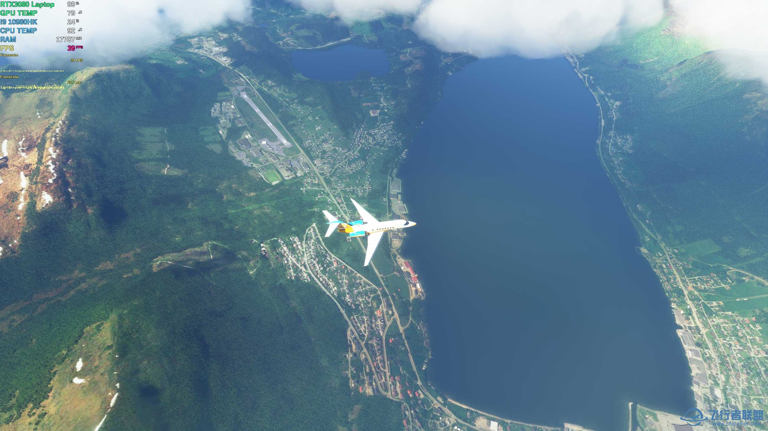 在模拟飞行2020中重游挪威-3702 