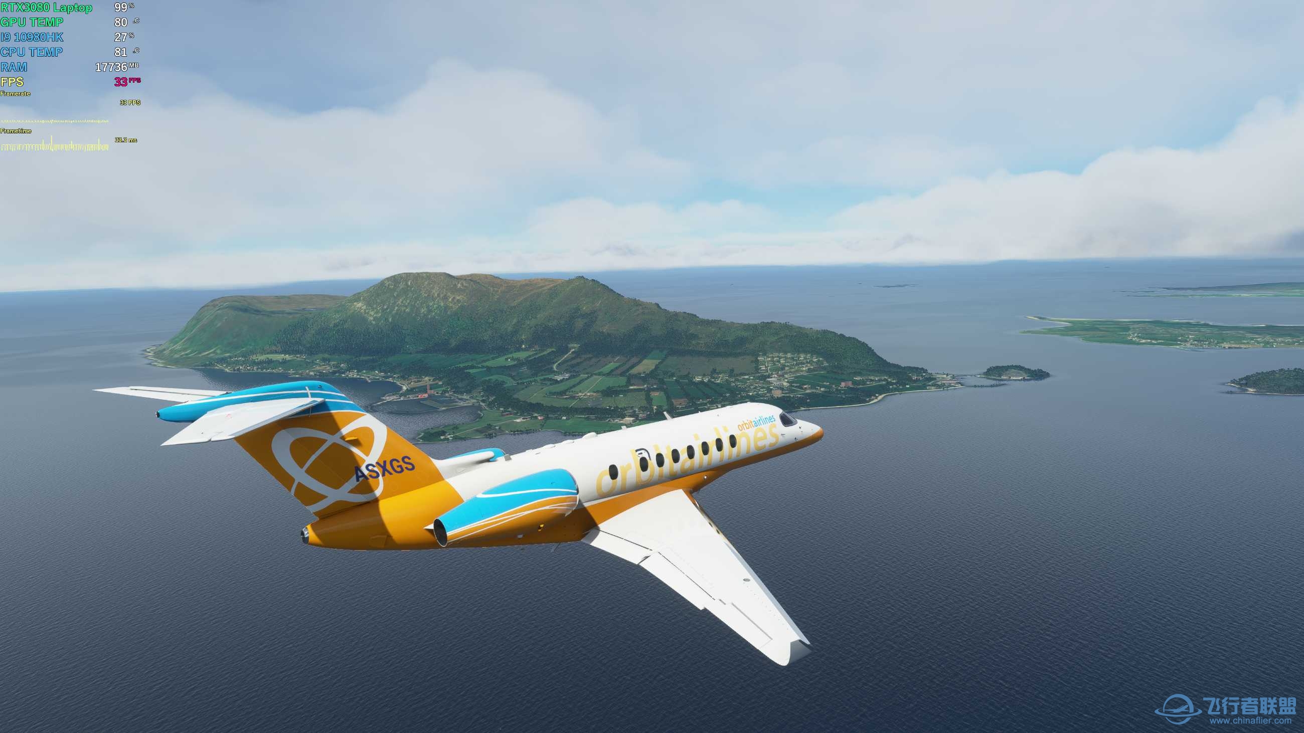 在模拟飞行2020中重游挪威-7866 