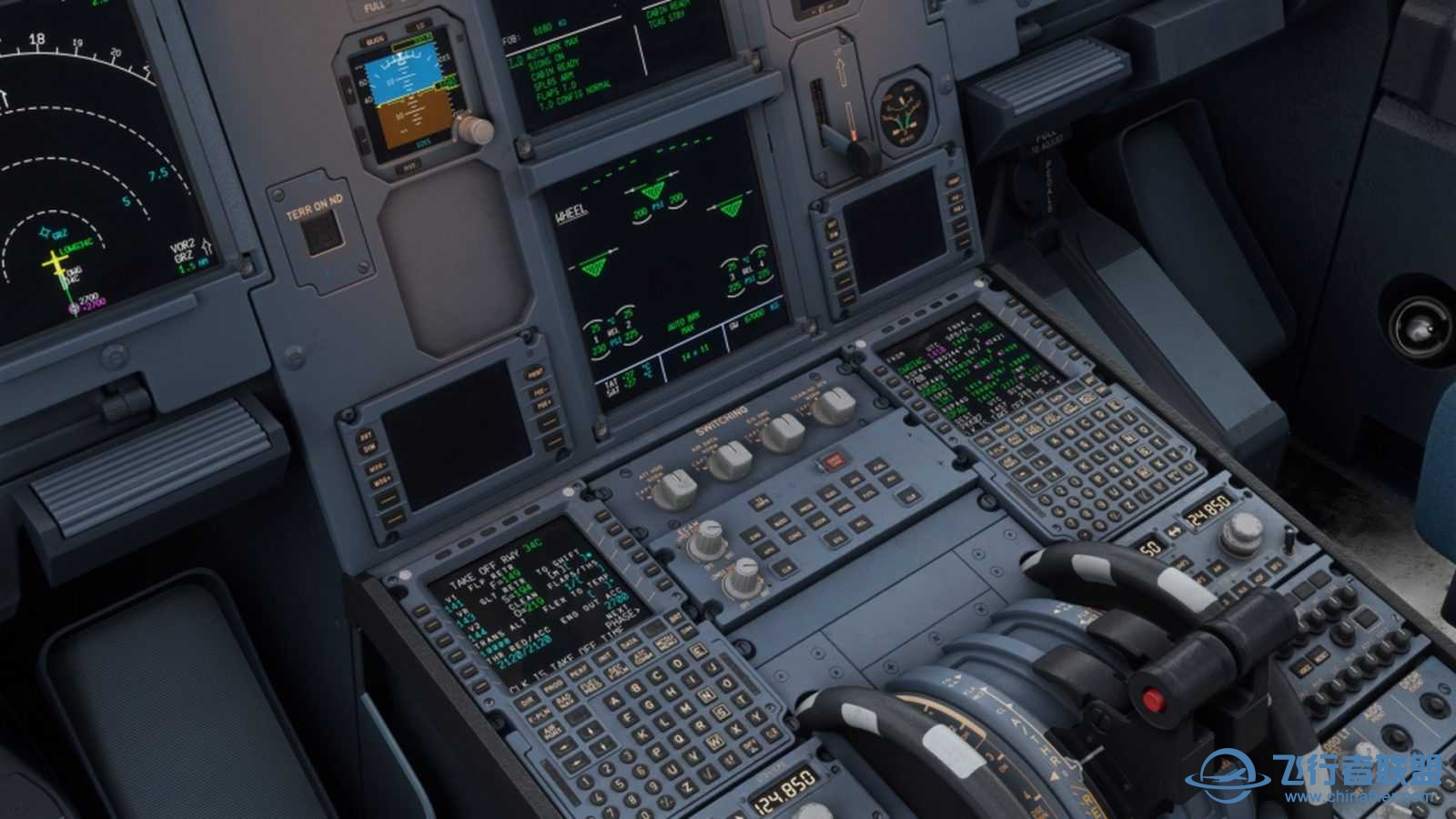 Fenix Simulations A320预览 MCDU 和FMGS-4677 