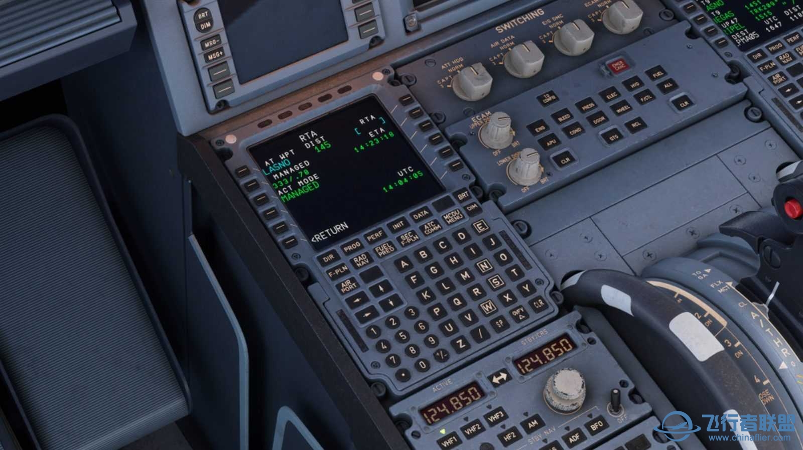 Fenix Simulations A320预览 MCDU 和FMGS-4694 