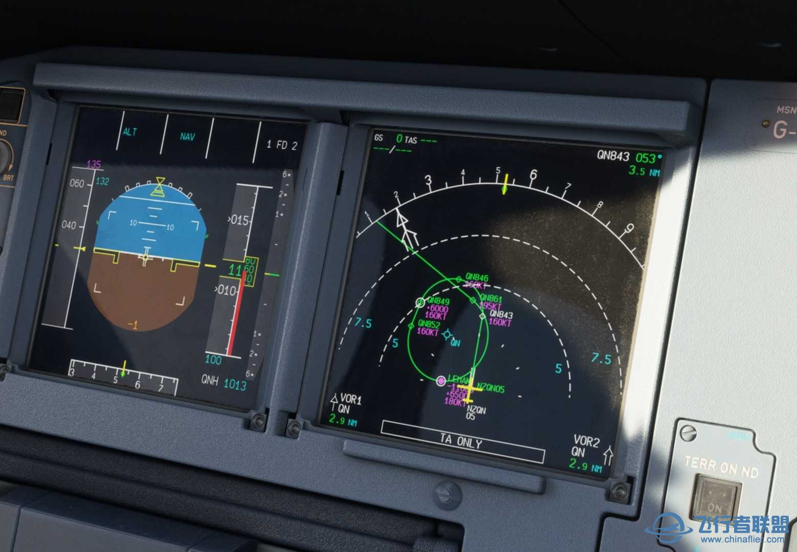 Fenix Simulations A320预览 MCDU 和FMGS-4002 