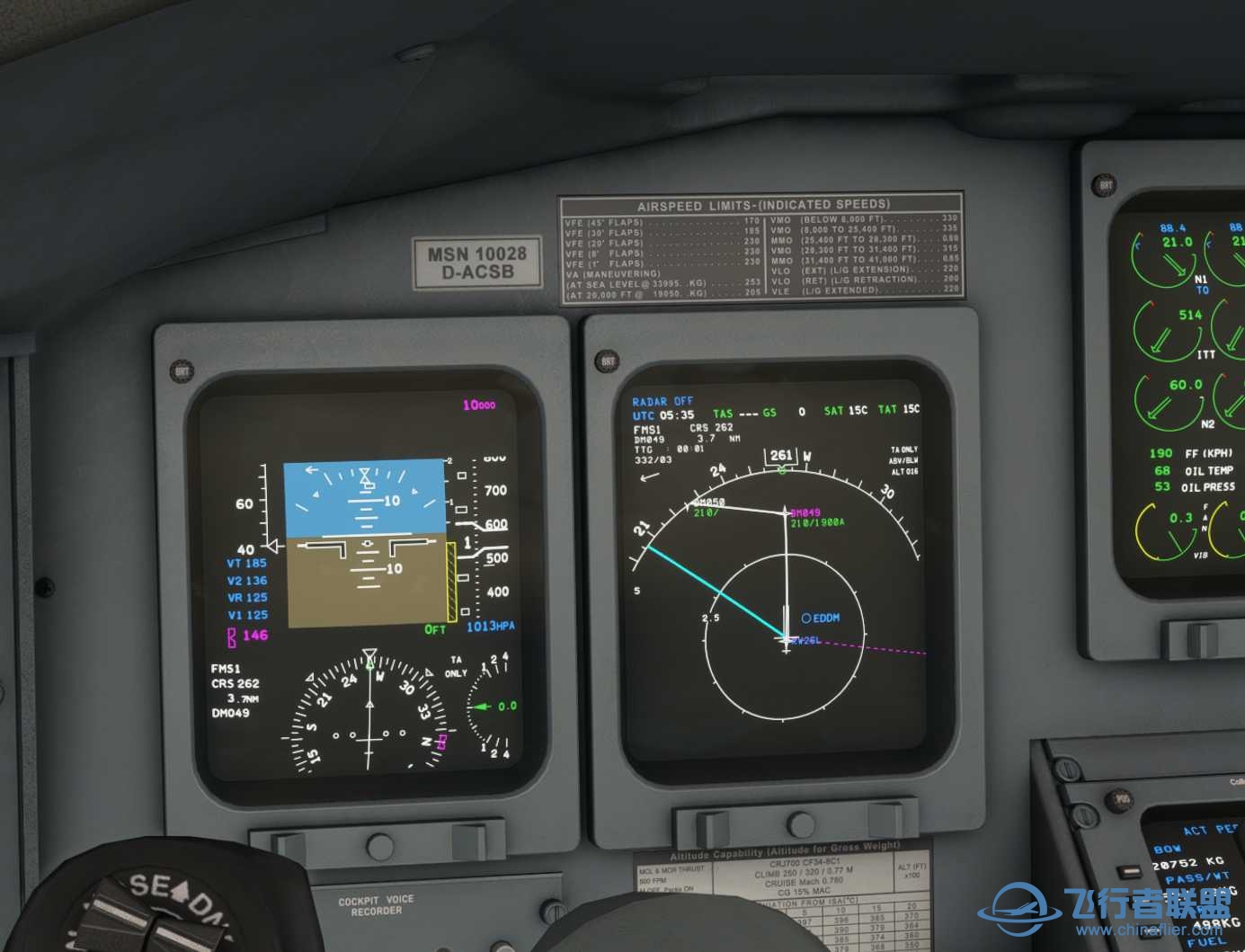 Aerosoft CRJ MFD上复飞航路问题-3381 