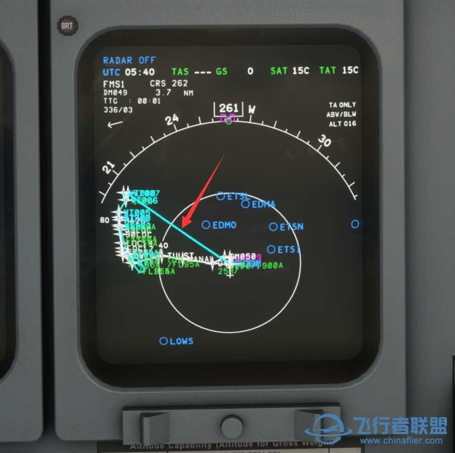 Aerosoft CRJ MFD上复飞航路问题-7162 