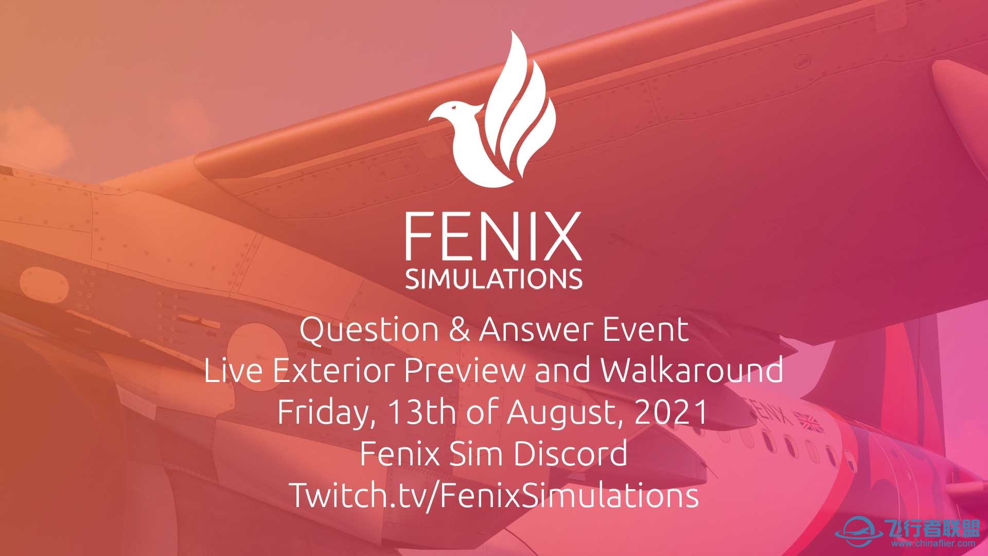 Fenix Sim 今天在Discord上的消息 8/13-949 
