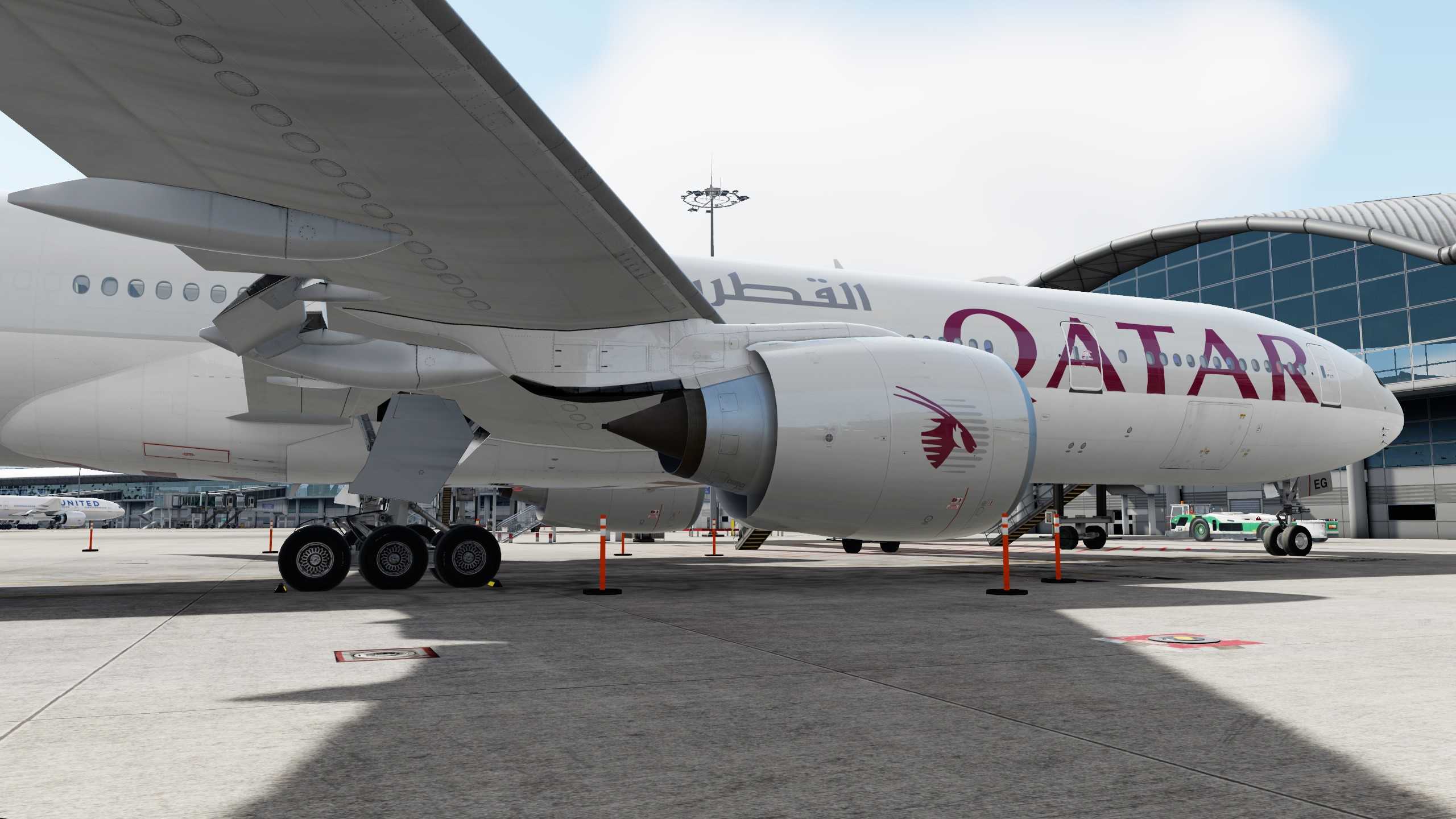 Qatar Airways 赤鱲角-多哈-1962 