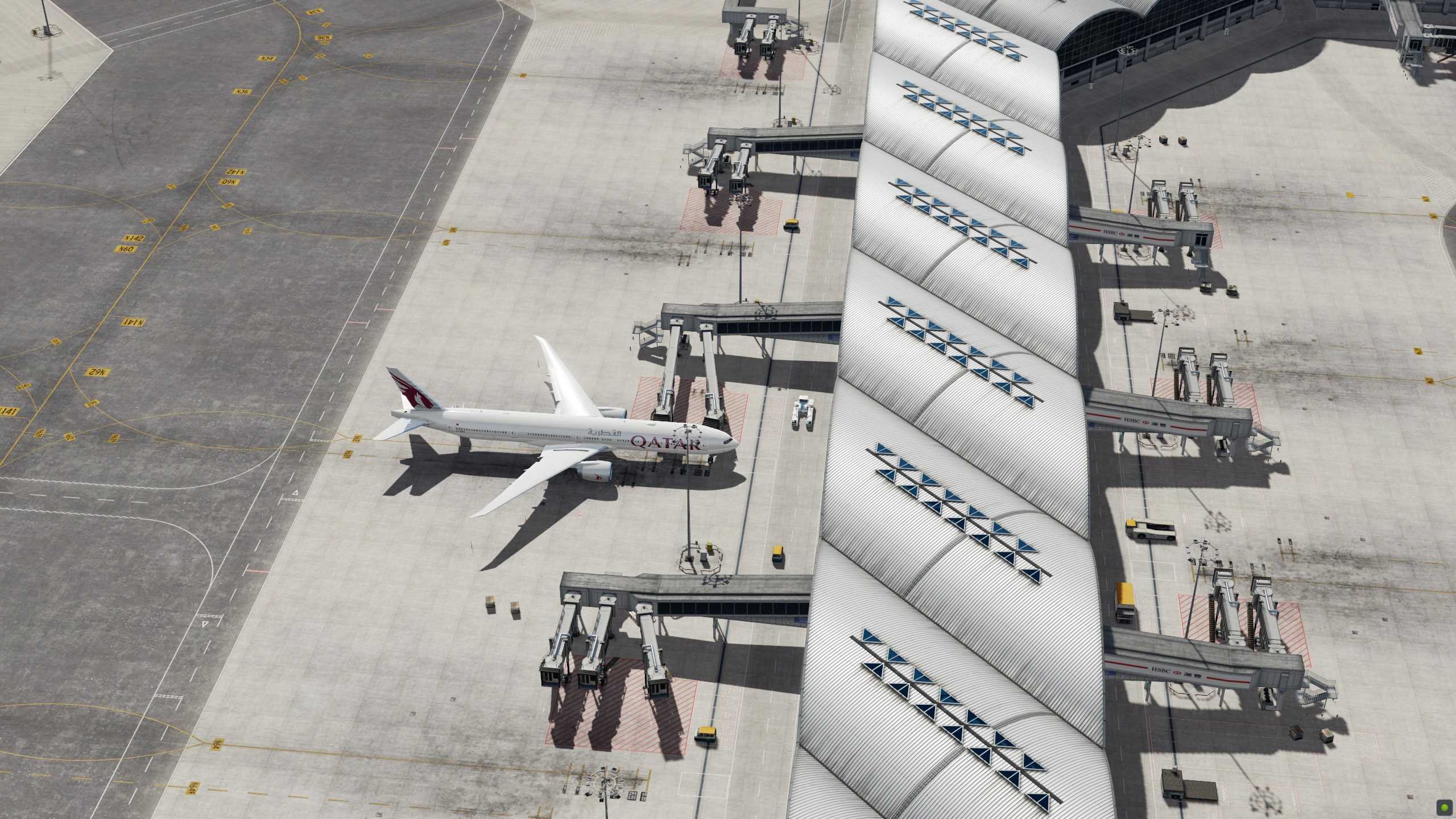 Qatar Airways 赤鱲角-多哈-1010 