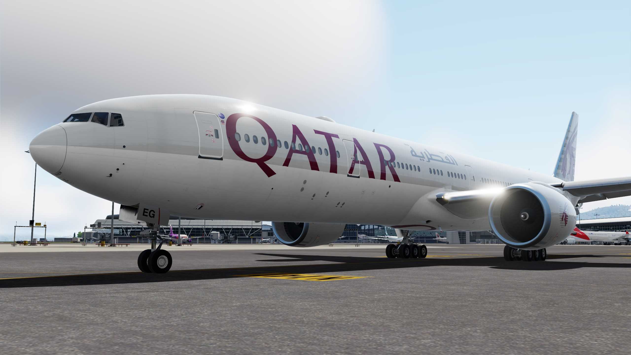 Qatar Airways 赤鱲角-多哈-684 