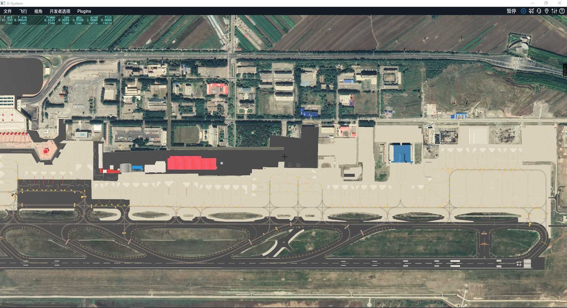 XP11哈尔滨机场地景V2.0制作Log-5 &amp; 为新地景开发组征名-5565 