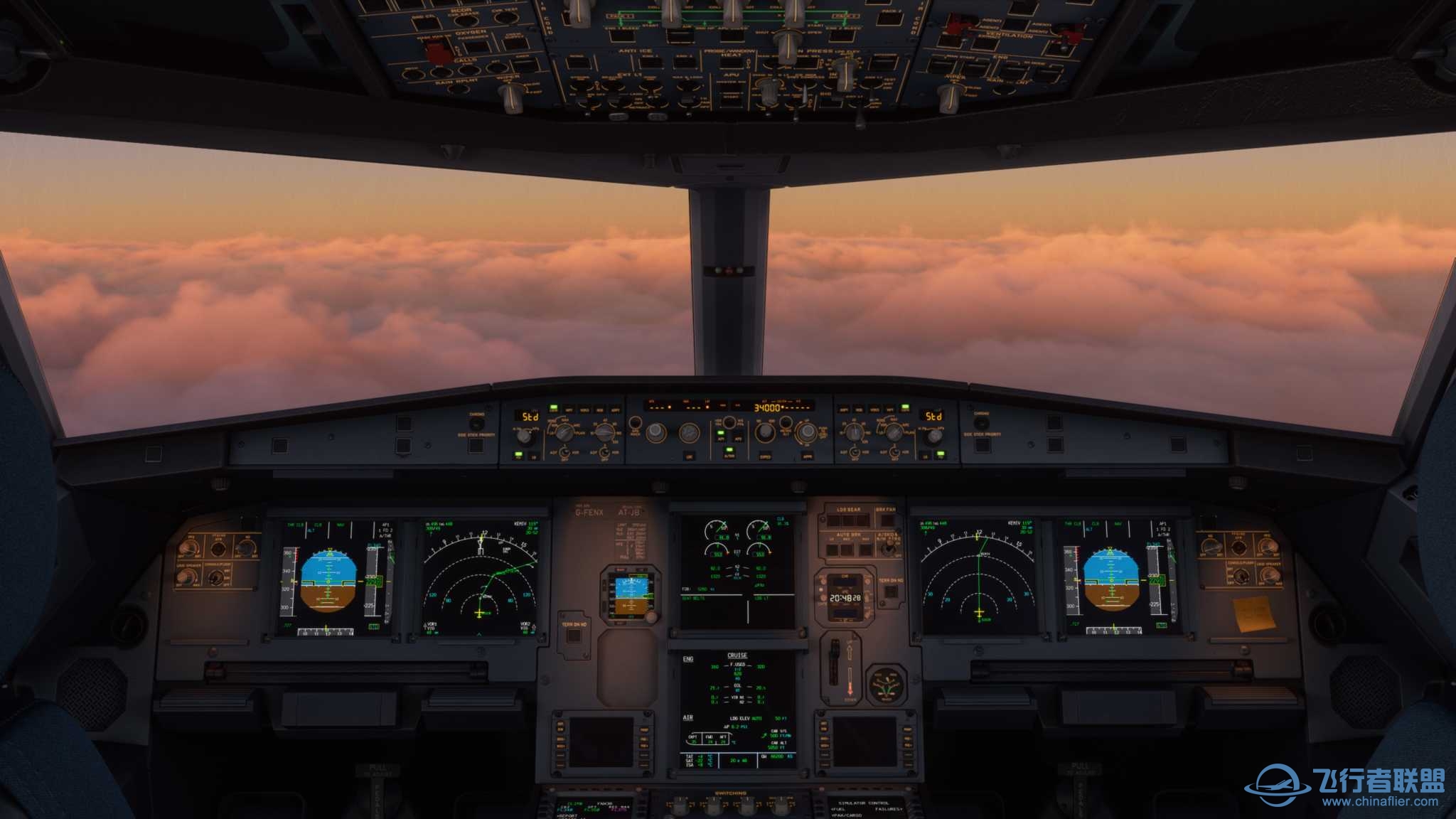 Fenix Simulation A320 Fuel System 燃油系统功能预览-3520 