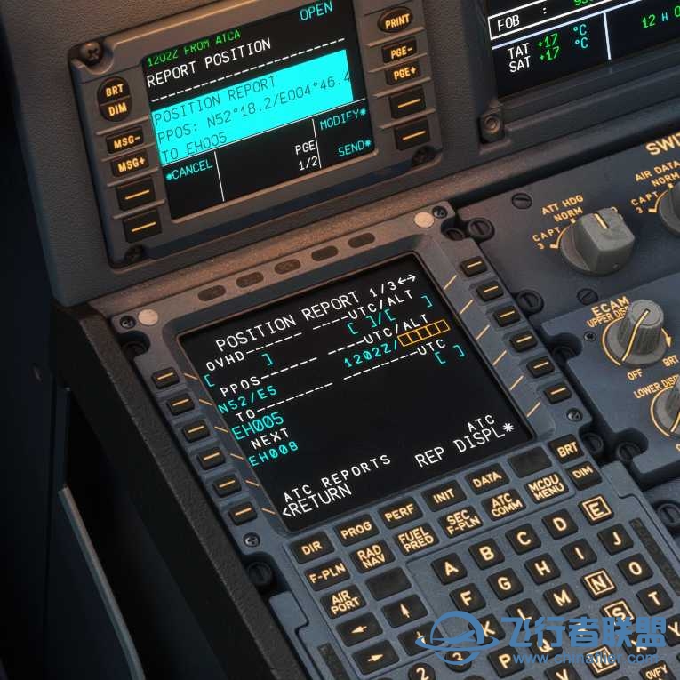 Fenix Simulation A320 8月27日开发更新-DCDU/CPDLC-2708 