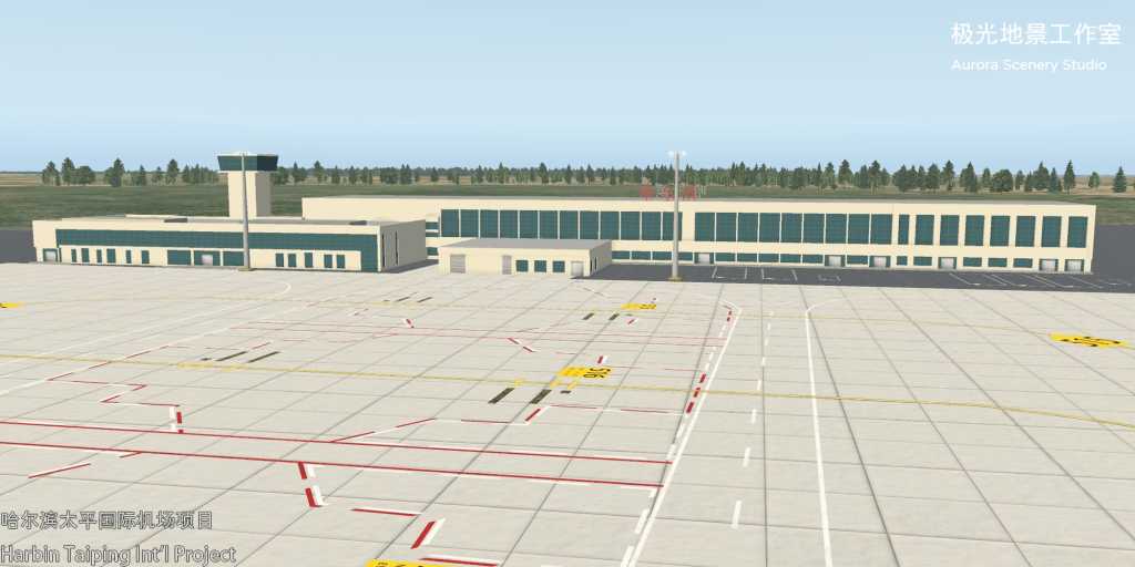 【XPlane11】哈尔滨太平国际机场V2.0地景Beta版正式发布-3367 