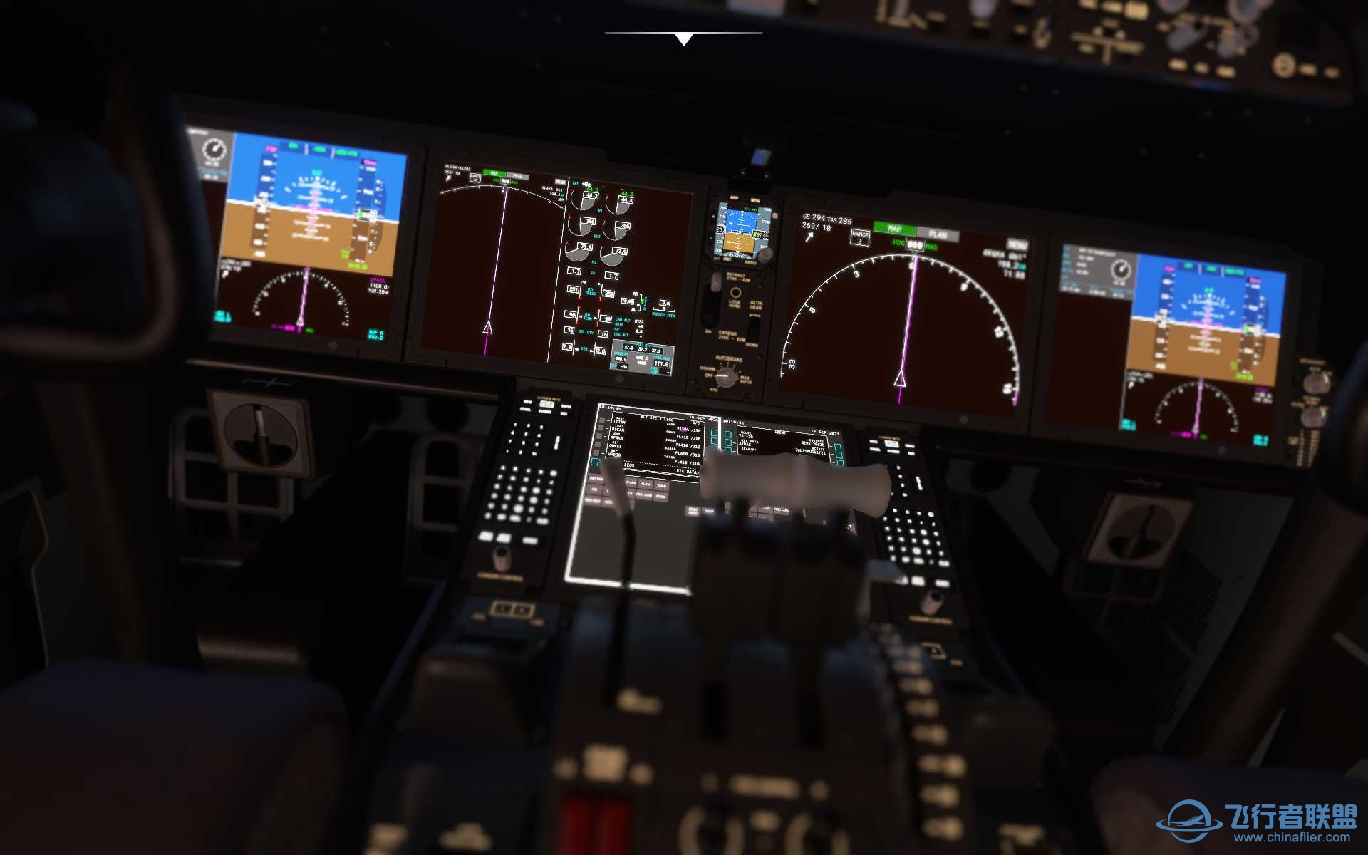 波音787-10 Dreamliner机舱视角 yyds-5381 