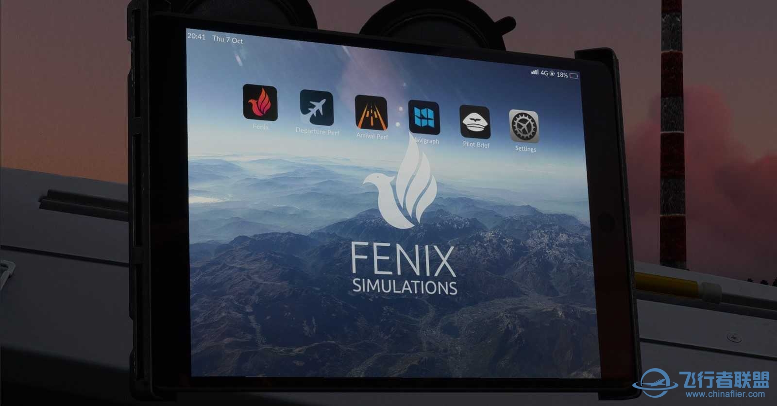 Fenix Simulations  A320 EFB-4212 