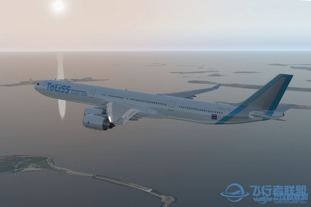 Toliss 发布全新 A340-600 预览图，展示驾驶舱和外观-9903 