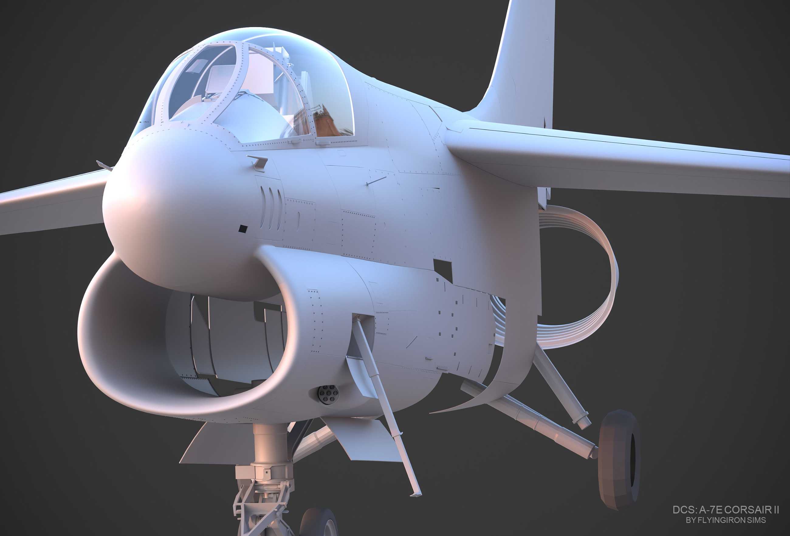 FlyingIron DCS A-7E海盗开发更新进展-2650 