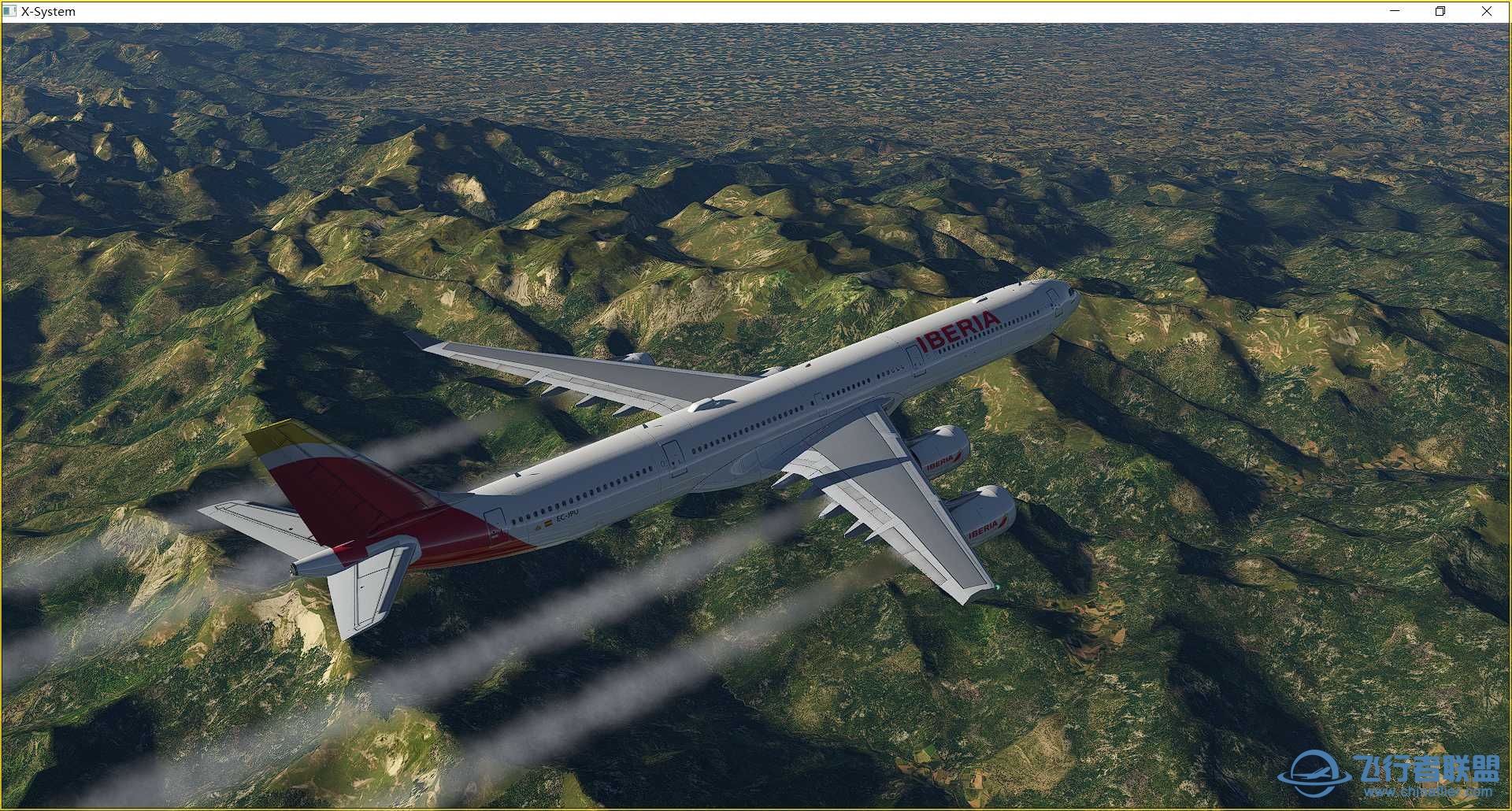 A346  飞行美图 IBERIA-7285 