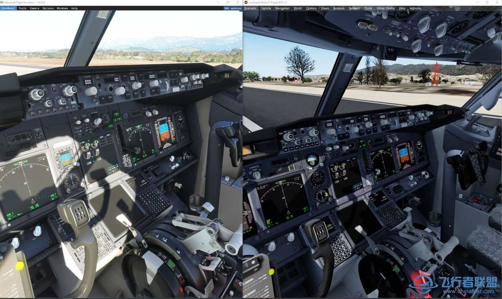 PMDG 分享 737 NG3 驾驶舱图片MSFS-8381 