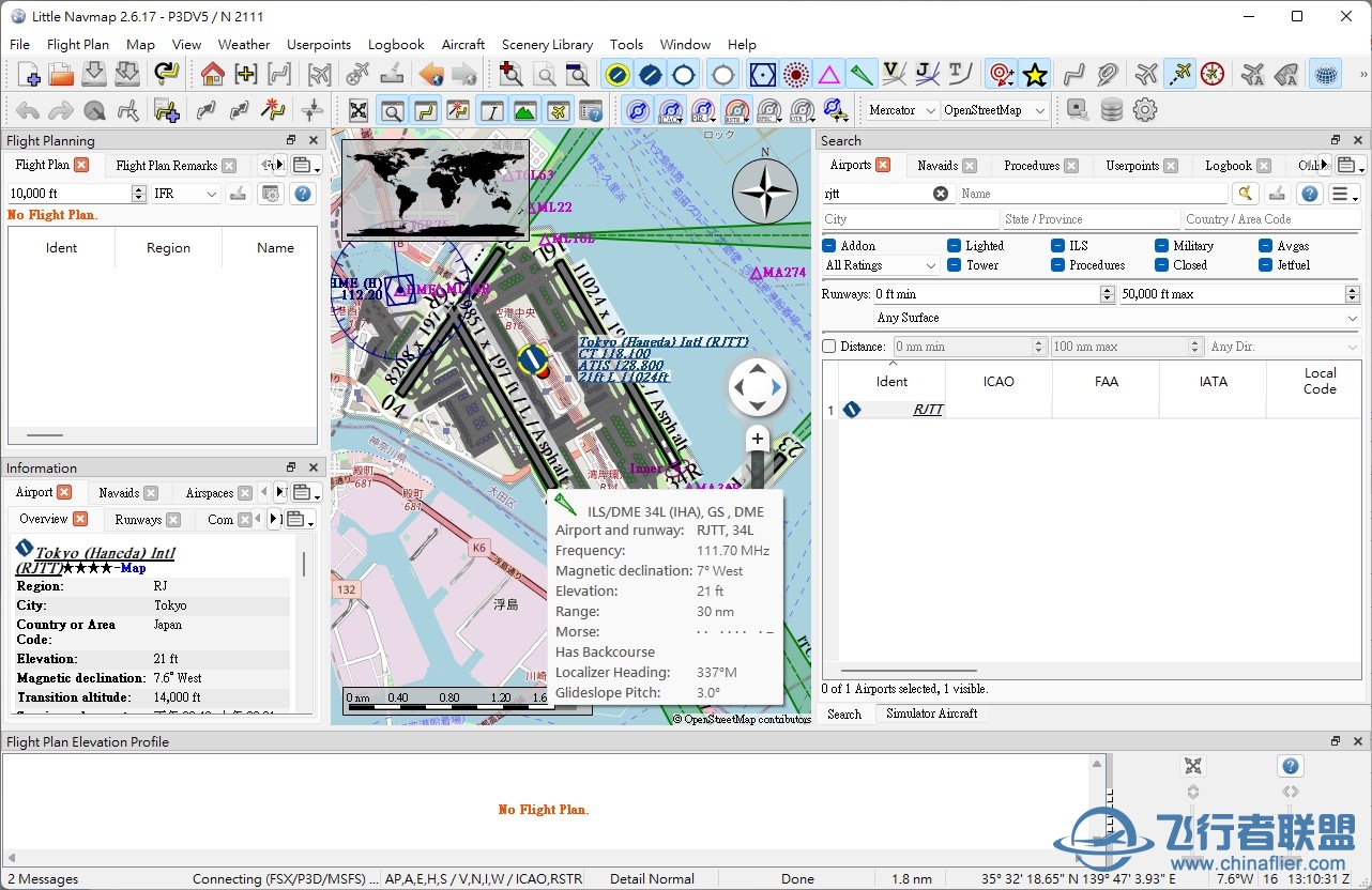 求机场ILS频率和磁航向-2689 