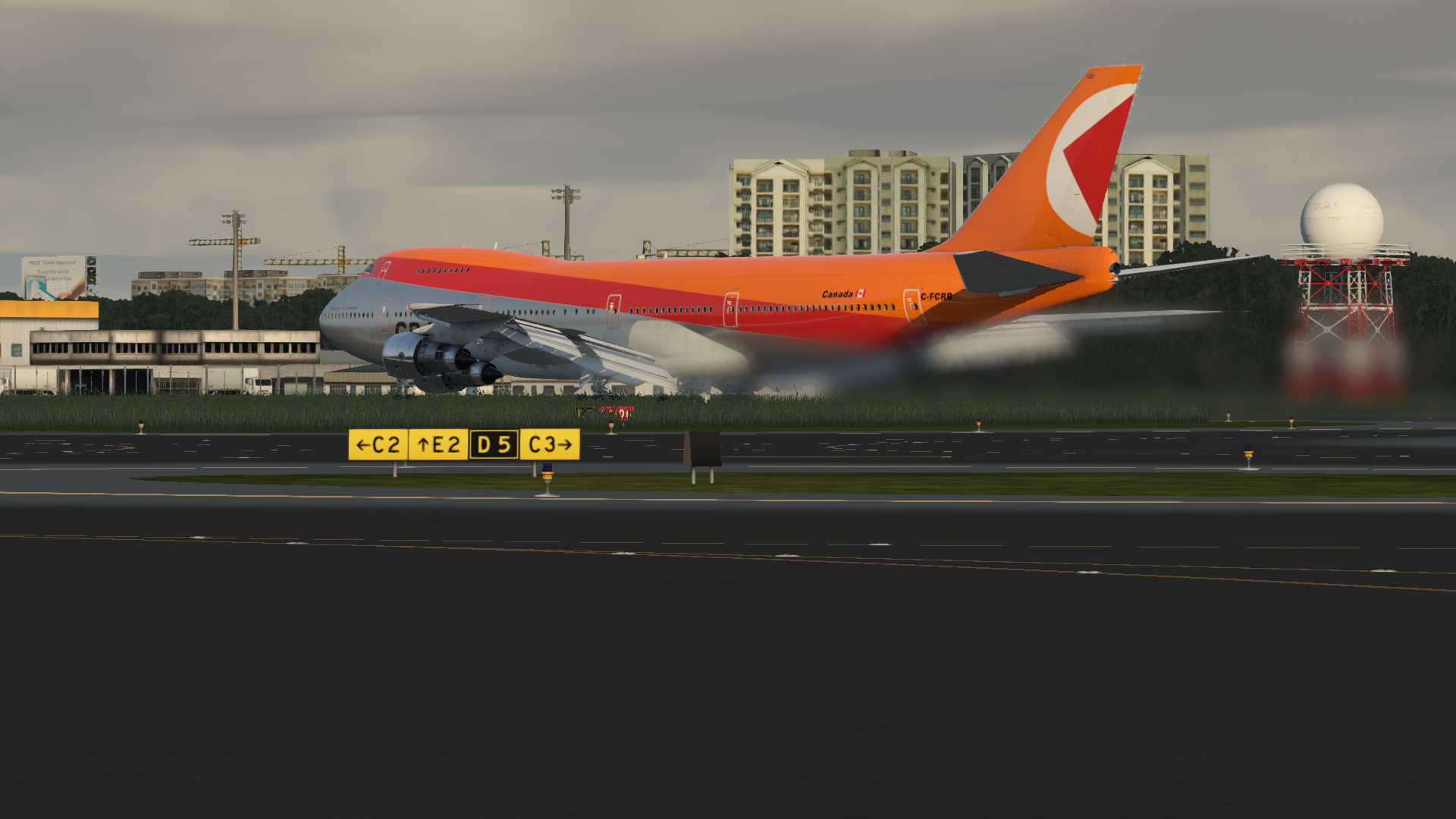 CP AIR 742降落马尼拉-617 
