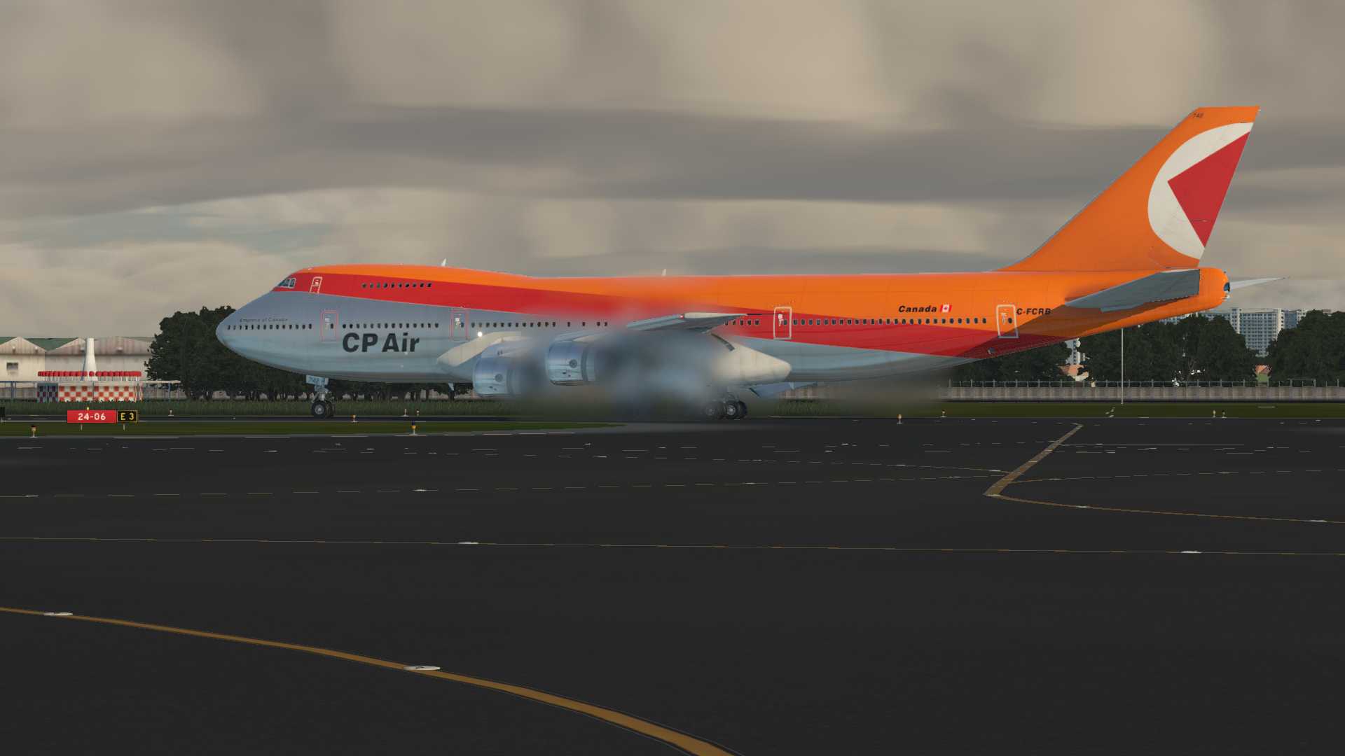 CP AIR 742降落马尼拉-56 