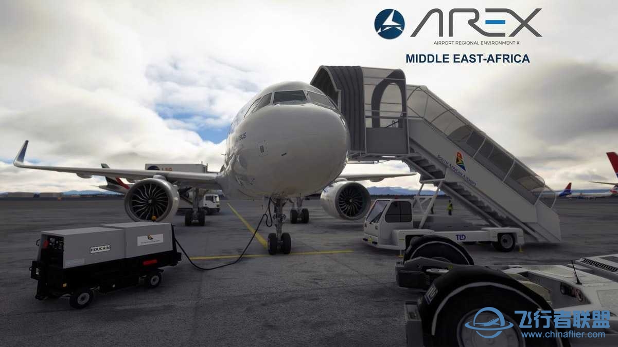 LatinVFR 发布 AREX: 中东和非洲国家 MSFS-2710 