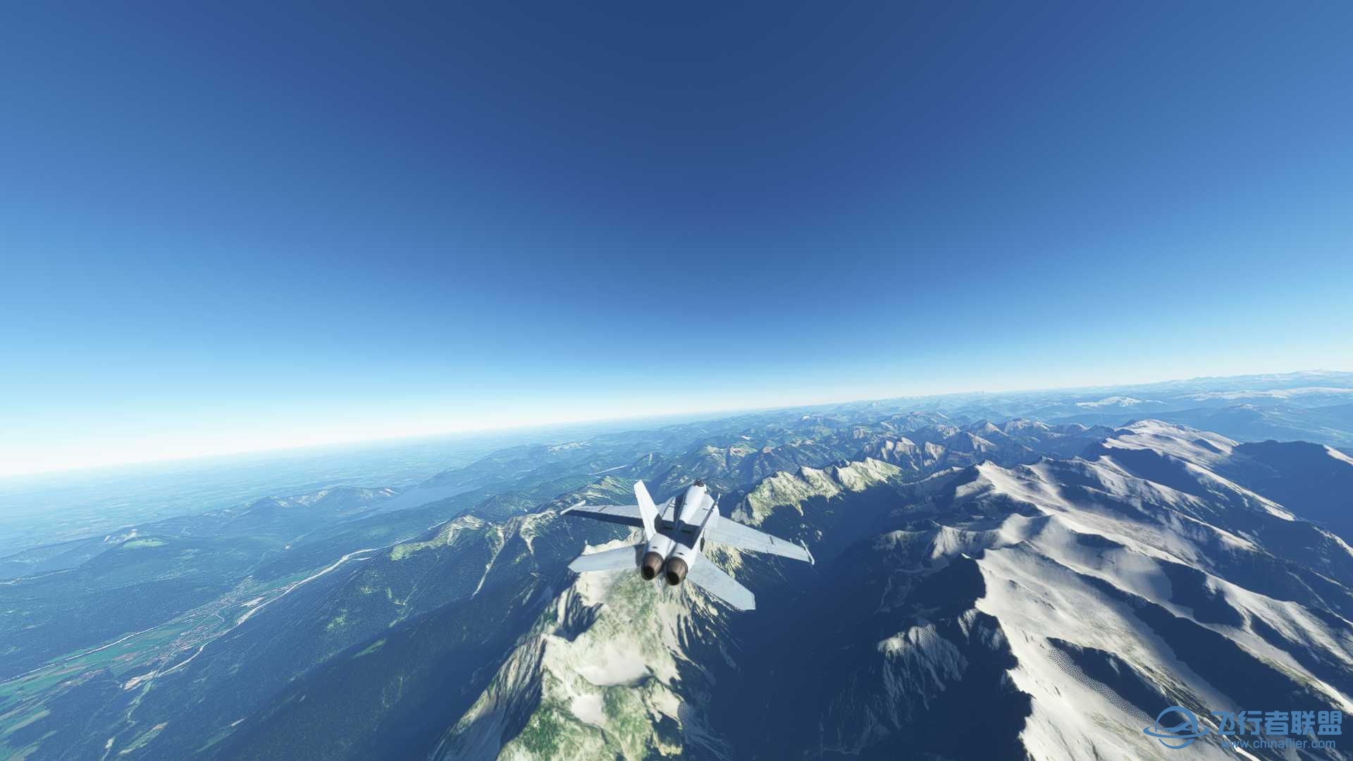 阿尔卑斯山脉附近飞行无法进行游戏-8834 